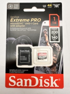 Nueva <span class=keywords><strong>tarjeta</strong></span> de memoria original SanDisk Extreme Pro de alta velocidad, 32GB 64GB 128GB 256GB con adaptador - Product Image 2