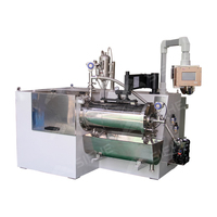 Prix du moulin à billes horizontal tout en acier inoxydable de petite taille