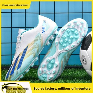 Botas de fútbol para adolescentes y niños con tacos largos, parte superior de malla de perfil bajo para césped artificial, modelo <span class=keywords><strong>217</strong></span> en stock - Product Image 3