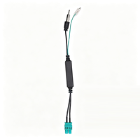 Câble adaptateur d'antenne radio double FAKRA, amplificateur de signal FM AM, faisceau pour autoradio Volkswagen Audi Skoda OEM