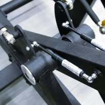 Máquina de <span class=keywords><strong>remo</strong></span> supercircular Juren, construcción de acero metálico para uso comercial, <span class=keywords><strong>beneficios</strong></span> de entrenamiento de fuerza plegables - Product Image 5