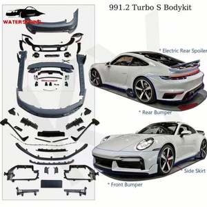 Mise à niveau du pare-chocs avant et arrière pour kit large carrosserie Mansor pour <span class=keywords><strong>Porsche</strong></span> Panamera 970 971 2010 2011 2012 2013 2014 2015 2016 <span class=keywords><strong>2023</strong></span> 2024 - Product Image 2