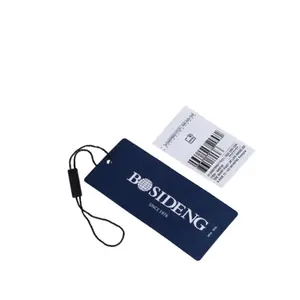 Low Cost RFID Garment Tag For Inventory Management Hf UHF RFID Wash Care Label