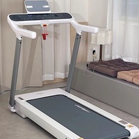Tapis roulant électrique pliable avec écran LCD, équipement de fitness pour la maison, pour exercices manuels et entraînements quotidiens