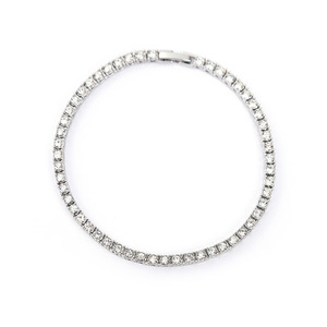 Pulsera de accesorios geométricos estilo hip-hop, collar tipo tenis, collar de joyería sencilla para hombre de estilo europeo y americano. - Product Image 3