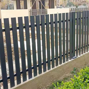 Vente en gros de clôture de jardin décorative écologique en acier vertical, lame de clôture de piscine en matériau aluminium - Product Image 6