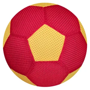 PVC Toy Fabric covered Beach Ball footballs for children