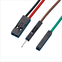 Kabel Konektor Harness Mobil DuPont Pitch 2.54mm 2 Pin Male ke Female