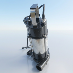 Pompe à eaux usées submersible professionnelle SS SAMSON V750 pour les maisons familiales, 0,75 CV, débit de 300 L/min, sortie de 7,5 m, durable et professionnelle - Product Image 3
