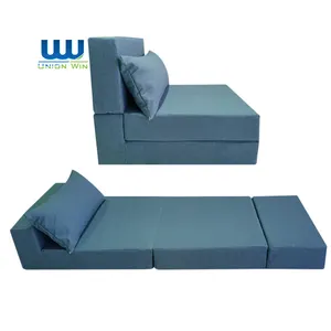 Canape lit souple coussin lit de mousse mémoire mousse canapé matelas bas prix futon pliable mousse flip out canapé-lit avec matelas