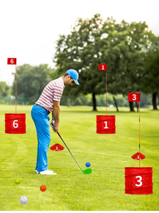 Adultes et enfants Clubs de pratique de golf en plastique Même entraîneur de balançoire que le golf à seau Jouets et structures d'extérieur - Product Image 5