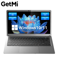 Laptop Gaming Ultra-Tipis 14 Inci Dual Core Komputer Murah Notebook Prosesor Intel Keyboard Bahasa Inggris Tersedia Ordinateur Portable