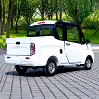 Camionnette électrique à quatre roues à double usage, mini camionnette électrique entièrement fermée, nouvelle énergie, véhicule électrique, camionnette de livraison à quatre roues