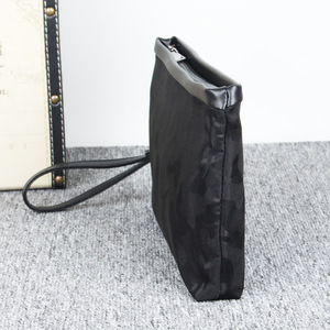 High Quality Pu Leather <b>Men's</b> <b>Clutch</b> <b>Bag</b> with Zipper Closure Fashion Style Customizable Logo OEM Service - Product Image 3