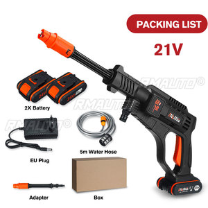 Hidrolavadora de Alta Presión de 70 BAR y 22000 mAh, Autobombearseñable, con 80 Minutos de Autonomía, Pistola de Agua Inalámbrica para Lavado de Autos con Batería de Iones de Litio, 220V - Product Image 6