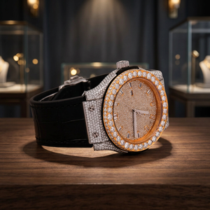Reloj de Pulsera Automático de Lujo en Acero Inoxidable con Cristal de Zafiro y Diamantes Moissanite, Profesional para Hombre, Marca LOISTA - Product Image 2