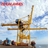 Grue à portique polyvalente pour quai |   Conçu pour une utilisation en terminal 24h/24 et 7j/7, testé contre la fatigue (4 millions de cycles), protection de qualité marine.