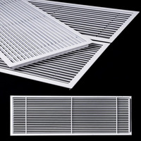 Calandre pour diffusion d'échappement, barre linéaire en alliage d'aluminium, grille de diffuseur pour climatisation