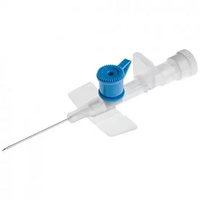 Prix usine – Cathéter veineux intraveineux vétérinaire 18G 20G 22G 24G 26G, aiguille de surveillance médicale en PP+PC, certifié CE