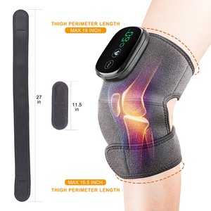 Masajeador de Rodilla Recargable con Vibración para Fisioterapia, Aplicación Corporal, Masajeador de Rodilla con Envoltura y Almohadillas de Calor - Product Image 6