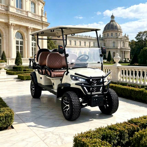 Voiturette de golf électrique tout-terrain robuste pour terrains accidentés, chariot de transport tout-terrain 3-4 places, 30-50 km/h, autonomie 90 km - Product Image 1