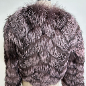 <span class=keywords><strong>Directo</strong></span> de fábrica al por mayor de lujo Crop <span class=keywords><strong>Fox</strong></span> Fur Jacket Womens Fur Coat <span class=keywords><strong>Fox</strong></span> - Product Image 4