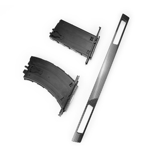 Carbon Fiber Cup Holder Frame With Dashboard Trim For Bmw Vehicles <b>Abs</b> Material Stk 0084 - Product Image 1