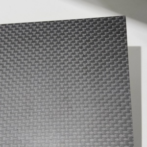 Placa de Fibra de Carbono, Tejido 3K, Acabado Negro Mate, Material Ligero de Alta Resistencia - Product Image 3