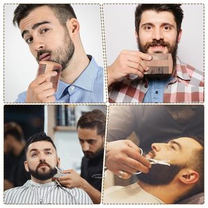 Cepillo para Barba de Cerdas de Jabalí con Logotipo Personalizado para Hombres, Cepillo Alisador de Barba para el Cuidado y Suavizado del Vello Facial, Peine Duradero para Bigote - Product Image 6