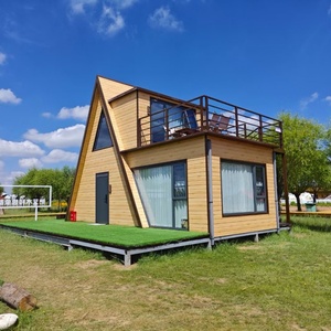 Tam Giác Nhà Nhỏ Loft Container Nhà Sẵn Sàng Thực hiện <span class=keywords><strong>2</strong></span> Phòng Ngủ Nhà Đúc Sẵn <span class=keywords><strong>Prefab</strong></span> Modular Nhà Bằng Gỗ Xây Dựng - Product Image 1