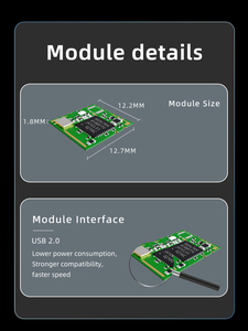 Rtl8188ftv 2.4G 1T1R USB2.0 giao diện 150Mbps Wifi module - Product Image 4