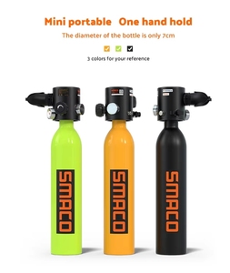 <span class=keywords><strong>0.7L</strong></span> Scuba Tank máy nén Diving Tank Mini oxy xi lanh cho giải trí ngoài trời - Product Image 6