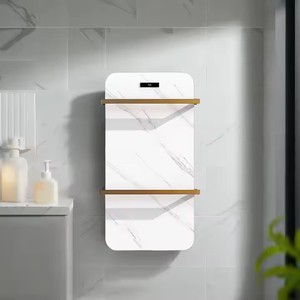 Toallero eléctrico de <span class=keywords><strong>acero</strong></span> <span class=keywords><strong>inoxidable</strong></span> de primera calidad con calentador de losa de <span class=keywords><strong>roca</strong></span> para baños - Product Image 4