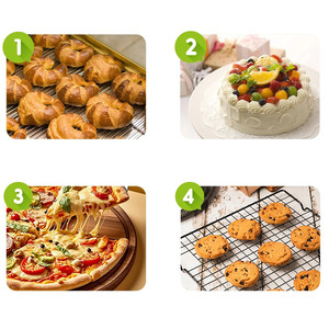 Vente chaude Style Nordique <span class=keywords><strong>Silicone</strong></span> Moule De Cuisson Jetable Écologique Pan pour Gâteau Pain Toast Air Friteuse Carré Rond <span class=keywords><strong>Tapis</strong></span> De Cuisson - Product Image 5