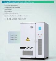 Armoire de stockage d'énergie commerciale à batterie, haute sécurité, protection EMS, certifiée CE, système de batterie LFP, protection IP54, aération