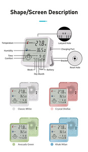 Kamer Hygrometer Thermometer Temperatuur Vochtigheid Monitor Digitale Binnenthermometer - Product Image 2