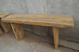 Table de <span class=keywords><strong>console</strong></span> en <span class=keywords><strong>bois</strong></span> rétro, prédécoupée, style chinois, en <span class=keywords><strong>bois</strong></span> massif brute naturel, entrée rustique - Product Image 2