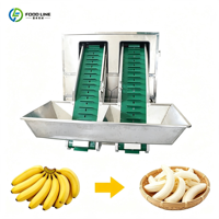 Machine commerciale à peler les plantains, équipement de décorticage des bananes vertes pour le traitement des bananes vertes non mûres et des bananes jaunes mûres