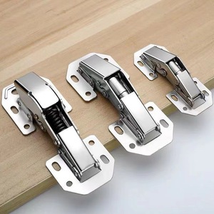 Charnière à fermeture douce en acier inoxydable de 3 pouces à montage en surface pour porte de placard ou d'armoire de cuisine - Product Image 2