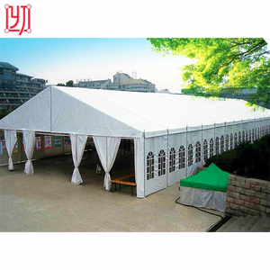 Tente de réception en PVC blanc avec structure en aluminium pour 150, 750 ou 1200 personnes - Product Image 6