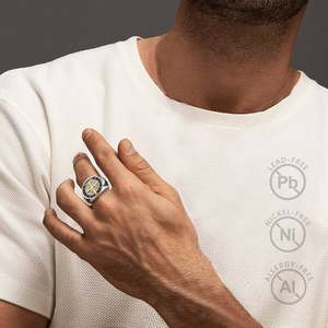 Anneaux ajustables Merryshine en laiton et cuivre, cadeaux, foi ouverte, protection catholique, chrétienne, Jésus, Saint Benoît, pour femmes - Product Image 4