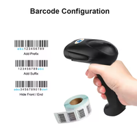 Escáner de código de barras láser de mano barato DYscan Lector de escaneo de código de barras y QR con cable de alto rendimiento en stock DS5310