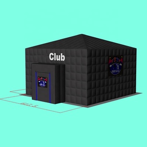 <span class=keywords><strong>Tente</strong></span> <span class=keywords><strong>gonflable</strong></span> durable en forme de cube pour bars de discothèque, soirées et événements, <span class=keywords><strong>personnalisable</strong></span> en couleur, fabriquée en Chine, avec souffleur d'air - Product Image 2