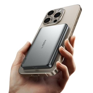 LISEN 2026 Nouvelle Arrivée – Batterie Externe Magnétique Ultra-Mince 0,3 Pouce 5000 mAh, <span class=keywords><strong>Chargeur</strong></span> <span class=keywords><strong>Portable</strong></span> Sans Fil Format Carte pour iPhone 17 Air 16 Pro Max - Product Image 1