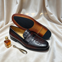 Mocassins Confortables et Respirants pour Hommes 2026 – Chaussures Décontractées en Cuir Souple Légères à Enfiler pour l'Été – Idéales pour la Conduite
