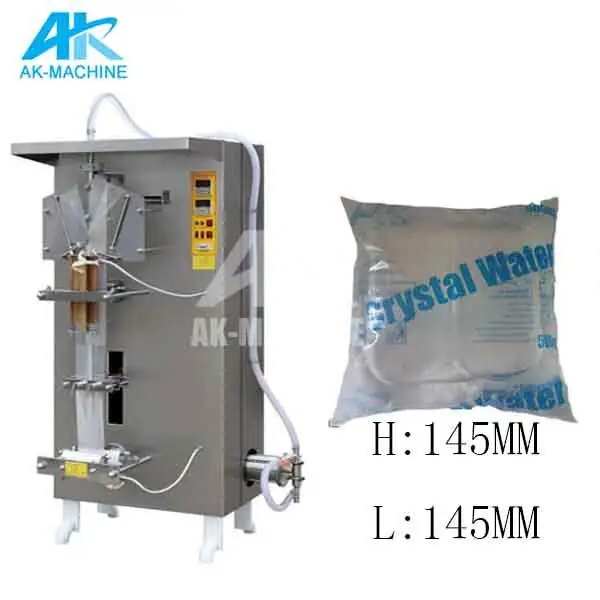 Máquina de llenado de bolsas de agua de bolsita de 350-500ML, maquinaria de sellado de llenado de líquidos, máquina de producción de agua de bolsita