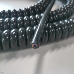 <span class=keywords><strong>5</strong></span> lõi <span class=keywords><strong>18AWG</strong></span> 20AWG thiết bị y tế xoắn ốc cáp Y tế sử dụng mùa xuân dây cáp cuộn - Product Image 4