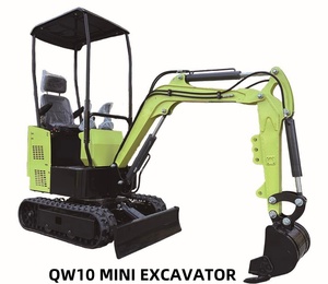 Mini-excavatrice haute performance de 2 tonnes, super puissante, petite machine de terrassement avec une grande profondeur et un grand rayon de fouille - Product Image 1