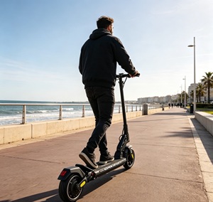 Nouvelle Trottinette Électrique Tout-Terrain 52V 9 <span class=keywords><strong>Pouces</strong></span> Tendance 2026, Durable, Minimaliste et Exquise pour Adultes - <span class=keywords><strong>Dualtron</strong></span> - Product Image 4