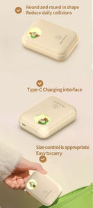 Chauffe-mains et pieds électriques portables mini USB pour la maison, rechargeables, avec fonction <span class=keywords><strong>de</strong></span> batterie externe, chauffe-poche - Product Image 5
